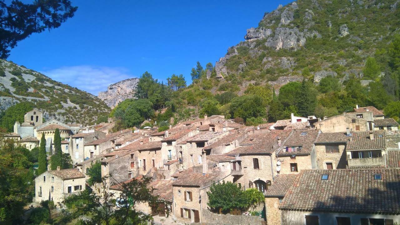 Les Studios De St Guilhem Saint-Guilhem-le-Desert Eksteriør bilde